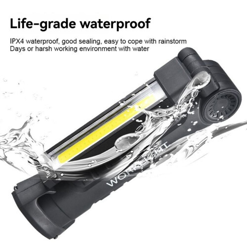 2Pack Rechargeable LED Work Lights with Magnetic Base, 360 Rotation,Versatile Lighting for Repairs, Outdoors Work 2