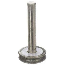 Muela Abrasiva de Diamante Muela Abrasiva para AvióN de Vidrio ChafláN de Borde Recto VáStago de 6 Mm (2 Mm)