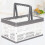 Plastic Storage Baskets White 1Pack For Home Use 6