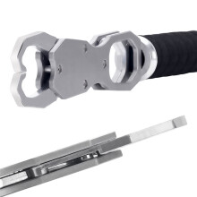 Aluminum Alloy Fishing Grip Pliers Accessories 18kg Spring Scale 360 Rotation Adjustable Grabber Tool Seawater