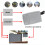 Universal 2CH Garage Door Remote Control Receiver 12/24V for 433mhz Learning Code Fixed Code Rolling Code 5