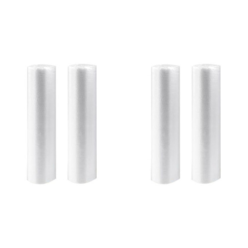 4 Rolos de Filme Seda para EnvoltóRio Almofada À Prova D'ÁGua, EnvoltóRio Almofada para Estofamento de 79 Polegadas X 22 Jardas para MóVeis de
