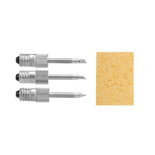 3Pcs Brass Soldering Tips USB Soldering Iron  Welding Soldering Tips for E10 Interface Soldering Stations