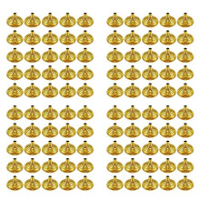 100 Stück Gold Handheld Flaggen Ständer Basis Tisch Flagge Basis Bar Restaurant Party Konferenzen Desktop Display Dekoration
