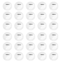 Set of 30Acrylic Button Pins,Button Pins Make Your Own Button Picture Designs Button Badges for DIY Crafts