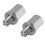 Bicycle Hub Hitch Adapter, M10x1.0 Thru Axle Adapter, Universal Bicycle Trailer Coupling Connector 5