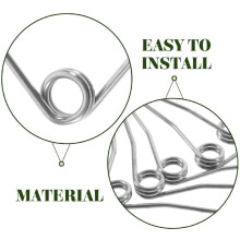 100Pcs V Shape Pruning Shears Springs Replacement for Gardening Trimming Spring Accessories for Bypass Pruners
