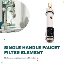 For Moen 1225 Brass Stem Single Handle Faucet Replacement Cartridge for Kitchen and Bathroom