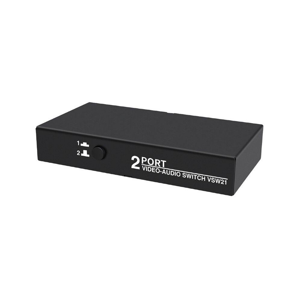 2 In 1 Out Av Selector Box 2 Port 3Rca Av Audio Video Splitter Hub Switcher For Dvd Player Stb Hdtv Tv Box 4711482287808