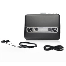 Lecteur Radio de Capture de Cassette USB Portable Convertisseur de Cassette USB en MP3 Lecteur de Musique Enregistreur de Cassette Walkman