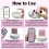 Stickerprinter, Draagbare Thermische Stickerprinter,  -Labelprinter 3