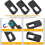 Magnetic Grill Hooks - Rust Proof & Heavy Duty for Outdoor Grilling, Kitchen, Refrigerator 4 Pack 5