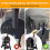 Magnetic Grill Hooks - Rust Proof & Heavy Duty for Outdoor Grilling, Kitchen, Refrigerator 4 Pack 7