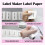Stickerprinter, Draagbare Thermische Stickerprinter,  -Labelprinter 1