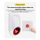 Restroom Accessible Alarm One-Click Wireless Call Device for Disabled Persons SOS Emergency Help Audible Visual Alarm EU 4