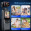 4K Pocket Action Camera Touch Screen Portable Vlog Camera with Handheld Gimbal Stabilizer Body Camera Video Recorder 9