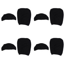 4X Corn Check Split Chair Covers Office Home Computer Chair Cover Armrest Elastic Cover