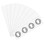 50 PCS NTAG213 NFC Tags Stickers Round, Rewritable, 137 Bytes Memory for Most NFC-Enabled Devices 1