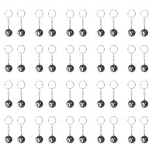 40x Billiard Key Chain Key Ring Happy No. 8
