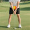Swing Trainer Aid Impact   Swing  Alignment Practice Equipment Tool Lower Your Scores Orange 2