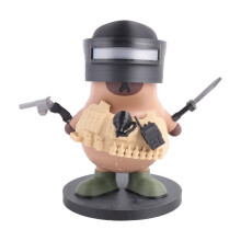Figurine Magnétique de Capybara des Forces Spéciales - Ornement Animal Détachable Imprimé en 3D, Adorable Miniature de Collection