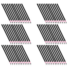 72 Stuks Peel Off China Markers Vetpotloden voor Glas Mechanische Waspotlood Markeerkrijtjes (Zwart)