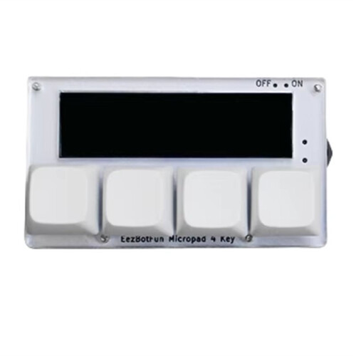 Micropad 4 Key - Programmable Macro Keypad with Color Display,Hotkeys, Game Anti-Cheat Support for Window Wired 1