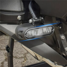 Motorcycle LED Auxillary Headlight Spotlights Fog Lights Protection Cover for R1300RT R 1300 RT 2025 Green