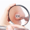Magnifying Mirror,Professional Magnification Function Magnifying Mirror Suction Cup,Powerful Suction Cup Design Small Mirror,Black 4