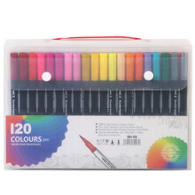 120 Colors Markers Set Dual Tip Brush Pen Fine Tip Painting Watercolor Art Pens for Art Drawing Supplies
