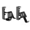 Under Table Hanging Holder for PS5/for PS5 Slim Game Console Stander Bracket Earphone Gamepad Desktop Game Controller 1