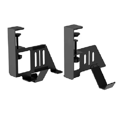 Under Table Hanging Holder for PS5/for PS5 Slim Game Console Stander Bracket Earphone Gamepad Desktop Game Controller