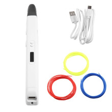 RP800A 3D Pen Scribble Pen OLED Display, 3D Printing Pen with PLA Filament for Kids Doodling DIY Christmas Gift Making
