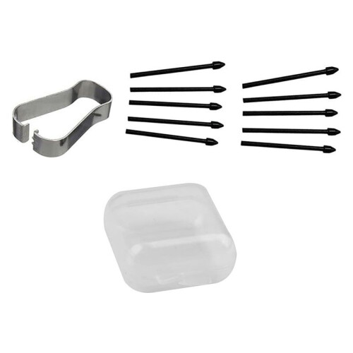 Replacement Tips for  2,Durable  Pen Tips for  1/2 Pen Nibs (10PCS) with Tool Black