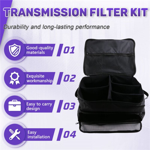 Trunk Organizer with Shoe Storage, Waterproof Car Trunk Locker Storage Box for  Accessories 2