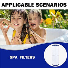 Spa Filter Compatible with C-4326, FC-2375, PRB25-in,303909, M-4326, 8172500, R173429,5X13 Drop in Hot Tub Filter