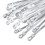 Nylon Cable Ties with Screw Hole - Self-Locking, Multi-Size Bundle Straps for Wire Organization, 1
