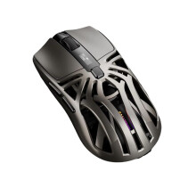 SMAILWOLF RS8  Mouse, 10000dpi, Three-Mode Connection, Macro Gaming Mouse for PC Notebook Laptop Computer Gray