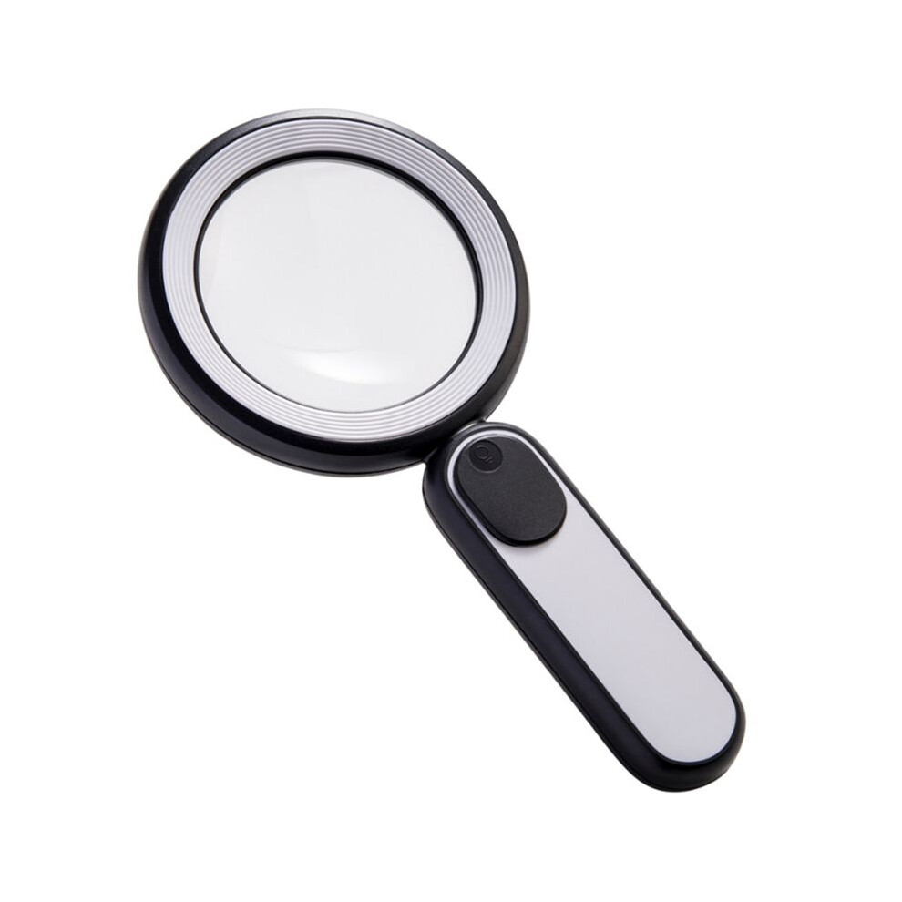 Photos - Other Furniture Jojomino Rechargeable Magnifier with Light, Handheld Luminous Magnifier 21 LED 3 Modes Lighting Book Magnifier 