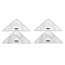 2X Diagrammzeichnung Dreieckslineal für Schiffszeichnung 300 mm Großes Dreieckslineal für Die Entfernungsmessung