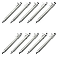 10Pcs Multifunction 1.0mm Gel Ink Pen Vernier Caliper Roller  Pen Stationery -Point Pens  Ink