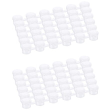60 Strips 180 Pots Paint Pots Strips 3 Ml Paint Pot Empty Paint Cups Crafts Plastic Storage Containers