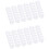 60 Strips 180 Pots Paint Pots Strips 3 Ml  Paint Pot Empty Paint Cups Crafts Plastic Storage Containers 1