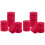 16 Pack Paint Sponge Applicator Detail Sponge Paint Round Wax Applicator Tire Shine Applicator (Red) 1