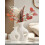 Interlocking Heart Vase Set Matte White ABS 5