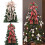 Christmas tree topper red black white buffalo plaid handmade 4