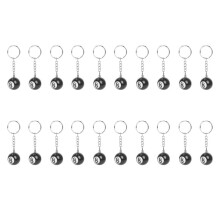 20X Billiard Key Chain Key Ring Happy No. 8