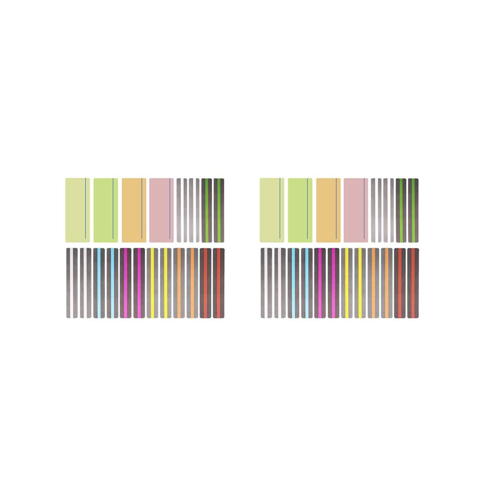 40 Pack Reading Guide Strips Colored Overlay Highlight Bookmarks Reading Tracking Rulers For Children And Dyslexics 4711332396964