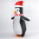 Opblaasbaar Kerstpinguïnkostuum - Feest- en Rollenspelaccessoire 2