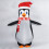 Opblaasbaar Kerstpinguïnkostuum - Feest- en Rollenspelaccessoire 6